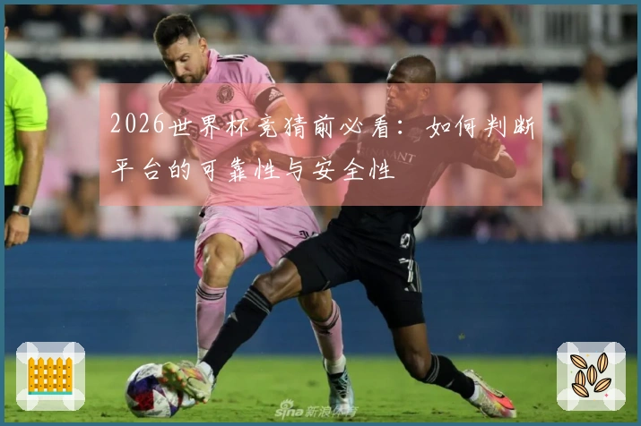 2026世界杯竞猜前必看：如何判断平台的可靠性与安全性